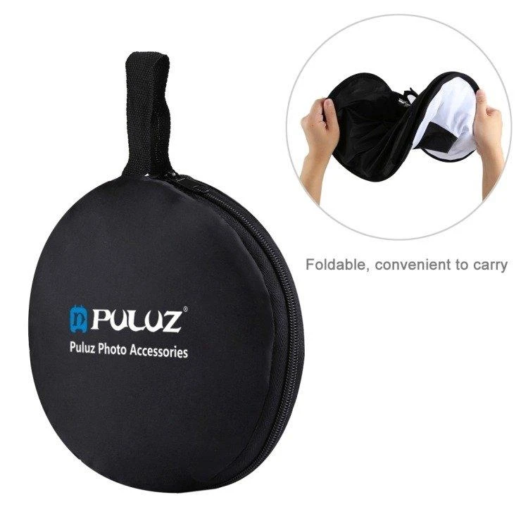 Puluz apvalus blykstės reflektorius 45cm PU5145