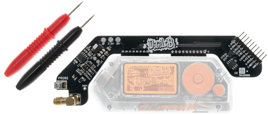 DigiLab for Flipper Zero – diagnostikos modulis I2C ir SPI signalų analizei – Lab401