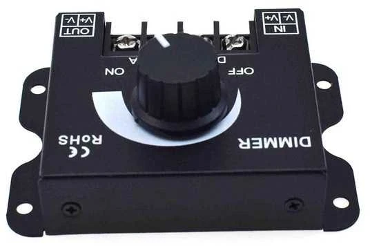 Oem Dimmer LED juostelėms - DIMMER - 12-24V DC 30A - rankinis valdiklis