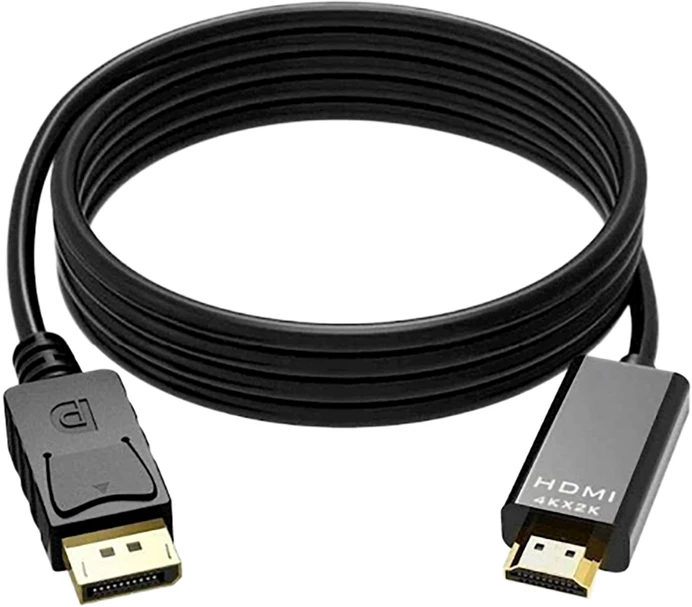 DISPLAYPORT - HDMI 4K kabelis 1,8 m