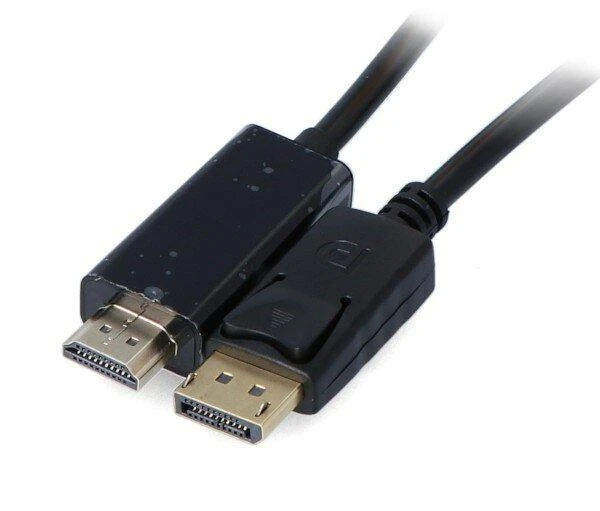 DisplayPort - HDMI Akyga kabelis 1.8m