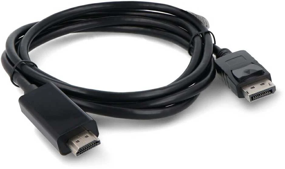 LANBERG Cable DisplayPort M v1.1->HDMI M 1.8m juodas