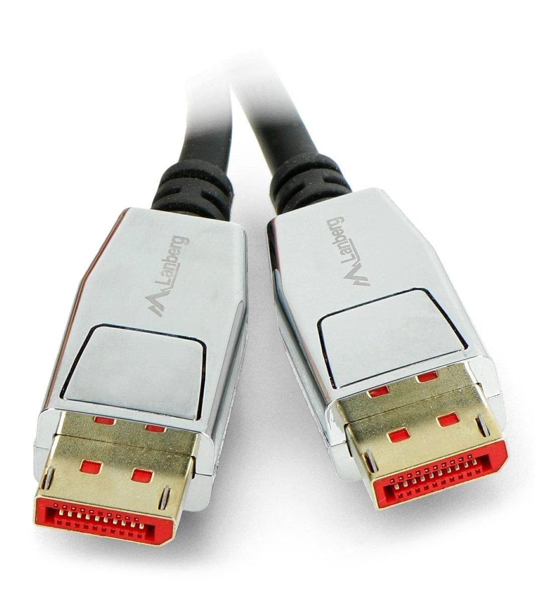 LANBERG DisplayPort M/M laidas 20 PIN v1.4 1.8m 8K juodas