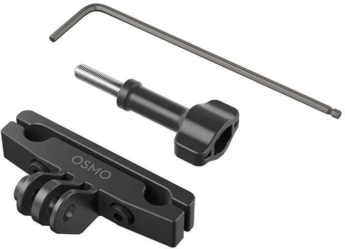 DJI Osmo Action dviračio sėdynės bėgio laikiklis