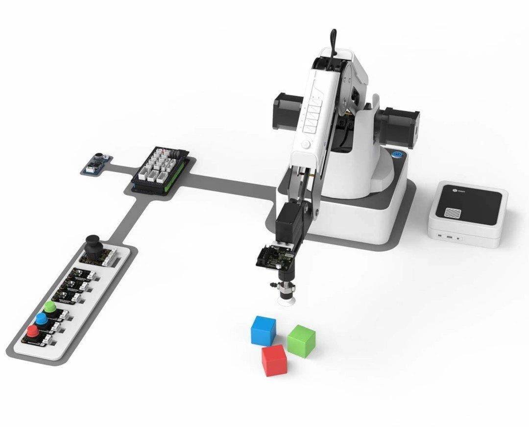Dobot Arduino Al suite - rinkinys, skirtas mokytis apie dirbtinį intelektą su DFRduino Mega2560 plokšte