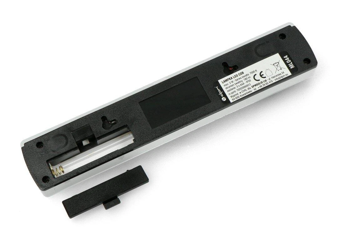 DPM COB ML044 LED lempa su jungikliu, skirta apšviesti spintelių vidų - 2W - balta