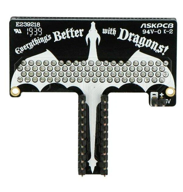 DragonTail, adapteris kontaktinei plokštelei BBC micro:bit, Adafruit 3695