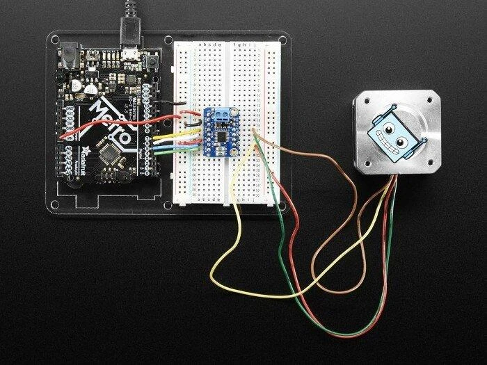 DRV8833 DC / žingsninio variklio valdiklio breakout plokštė, Adafruit 3297