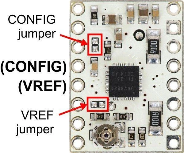DRV8834 žingsninio variklio valdiklis, žemos įtampos 10.8V 2A, Pololu 2134