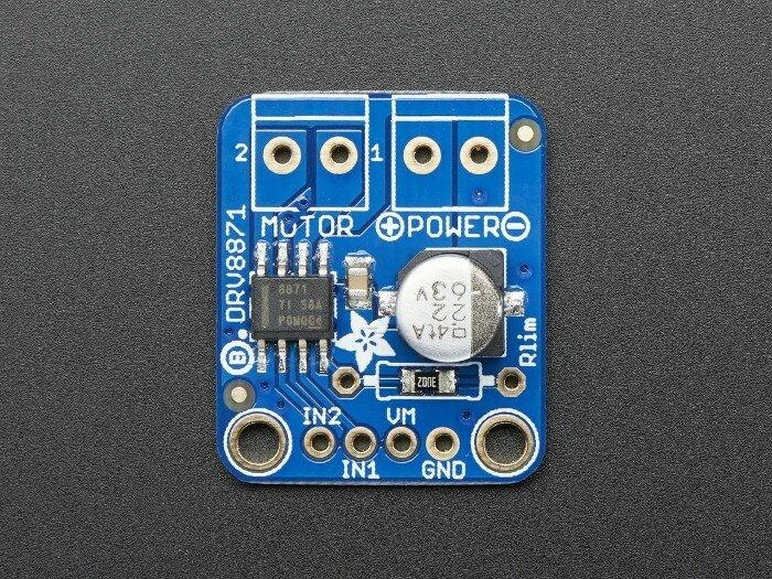 DRV8871 šepetėlinio DC variklio valdiklio breakout, Adafruit 3190