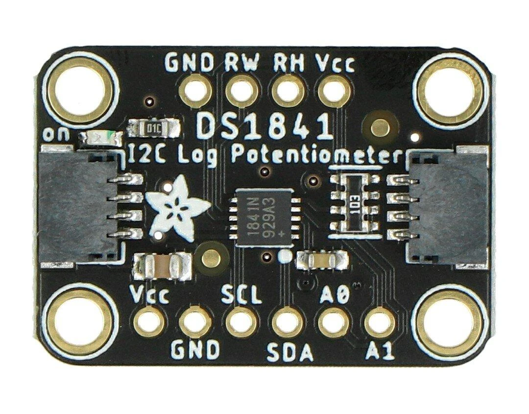 DS1841 skaitmeninis potenciometras su STEMMA QT jungtimis