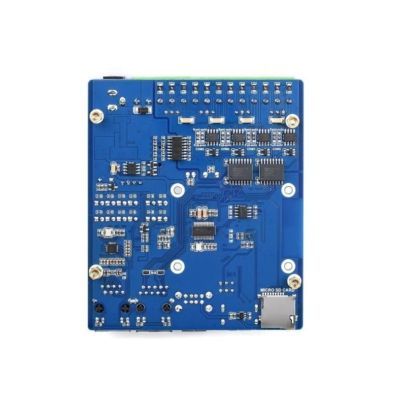 Dual ETH Quad RS485 Base Board (B) - Raspberry Pi Compute Module 4 kaiščių išplėtimas - Waveshare 2166