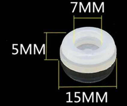 Oem Dulkėms atsparus kištukas 16x5 - 11 mm skylei - silikonas