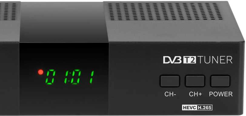 Kruger & Matz DVB-T2 H.265 HEVC imtuvas