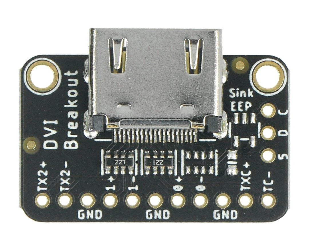 DVI Breakout plokštė su HDMI jungtimi