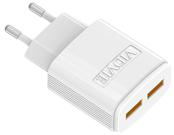 LP Oem Dvigubas USB įkroviklis + C tipo laidas 2400 mA