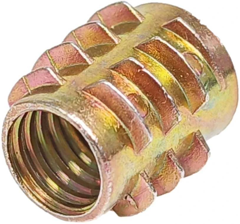 Dvigubo sriegio medinis įdėklas M8x18mm - 10 vnt, - Baldų įdėklas - Varžtas - Veržlė