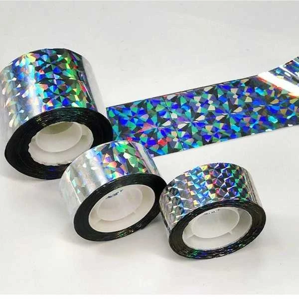 Oem Dvipusė holo atspindinti juosta - 24mm - 50m - paukščių atbaidiklis