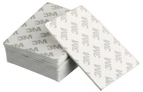 Oem Dvipusė mikroguma su klijais 2.5 mm 70x50 mm - 3M - lipnus putplasčio padas
