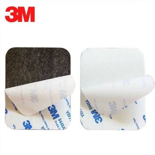 Oem Dvipusė mikroguma su klijais 2mm fi-25mm juoda - 3M - lipnus putplasčio padas
