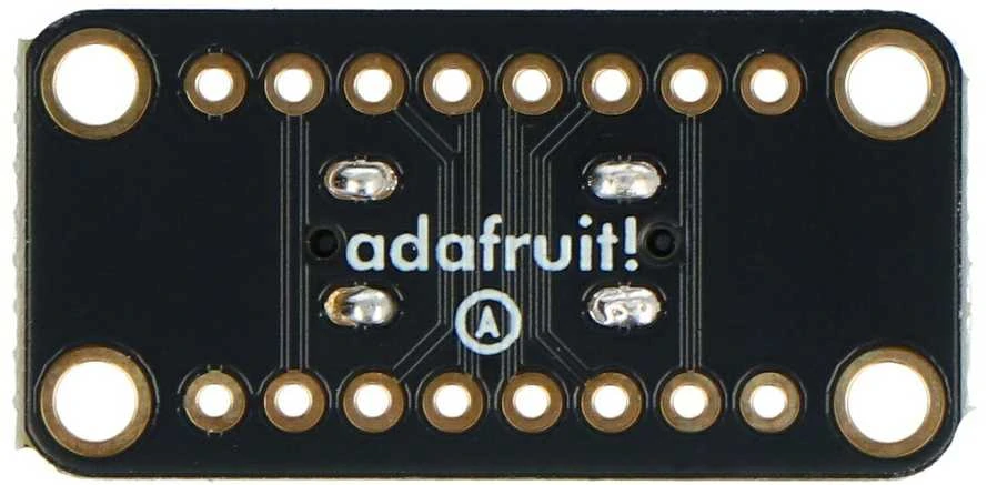 Adafruit USB-C modulio galinė PCB pusė