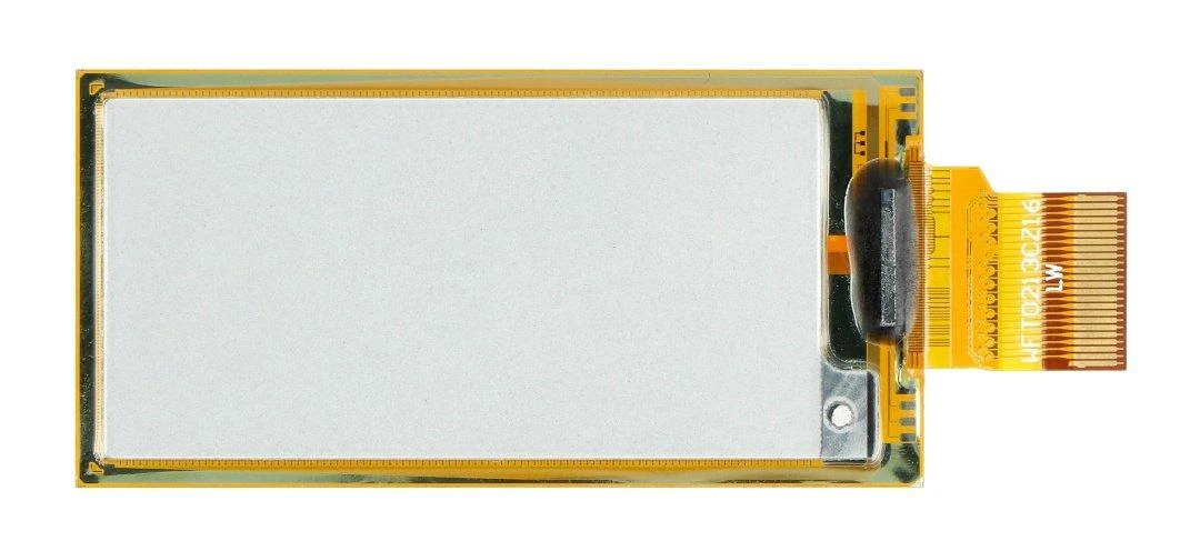 E-paper E-Ink 2.9” 296x128px lankstus ekrano priedėlis, skirtas Raspberry Pi Pico - juodas/baltas - Waveshare 20125