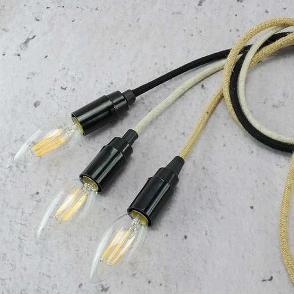 Oem E27 bakelitinis lempos laikiklis - juodas - Plastikinis lizdas