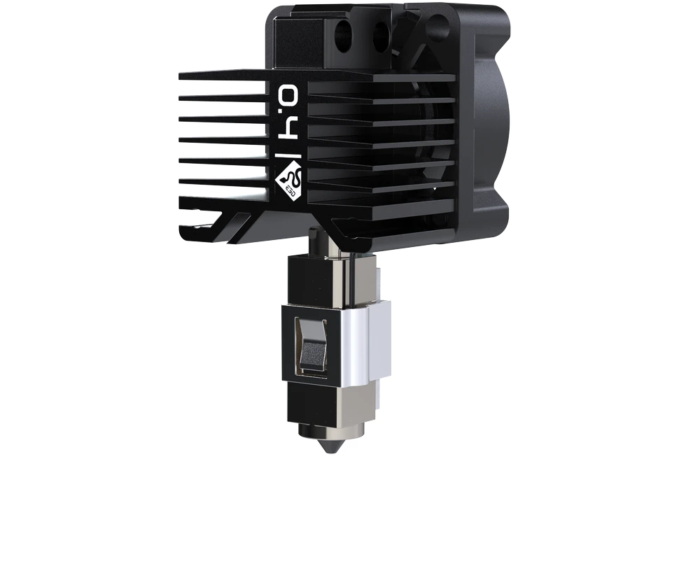 E3D DiamondBack hotend su 0.4mm purkštuku