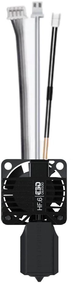 E3D ObXiDian 500 X1C antgalis su laidais