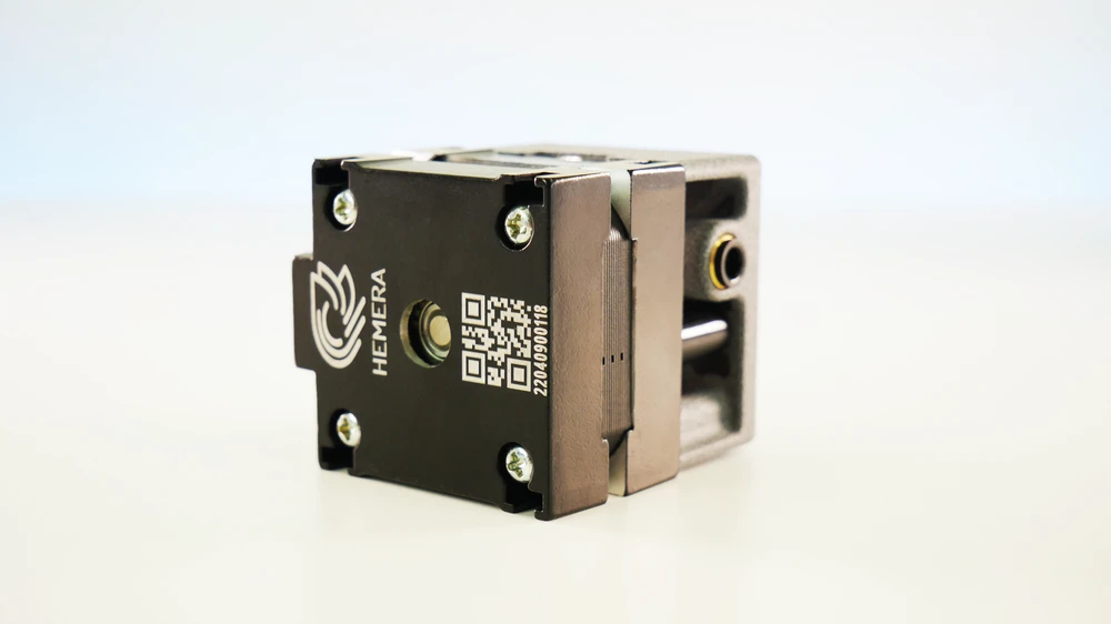 E3D Hemera XS Bowden V2 priekinis vaizdas