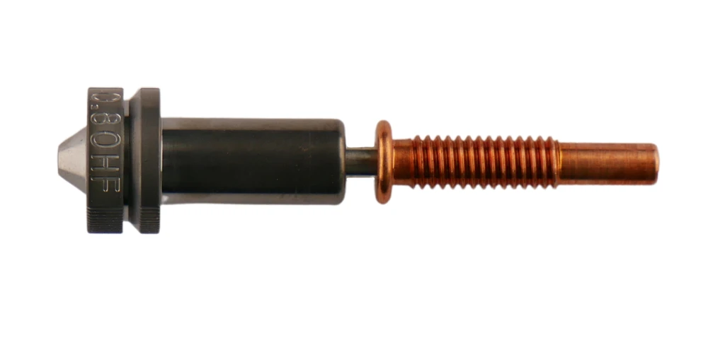 E3D Revo 0.8mm High Flow antgalis su variniu sriegiu