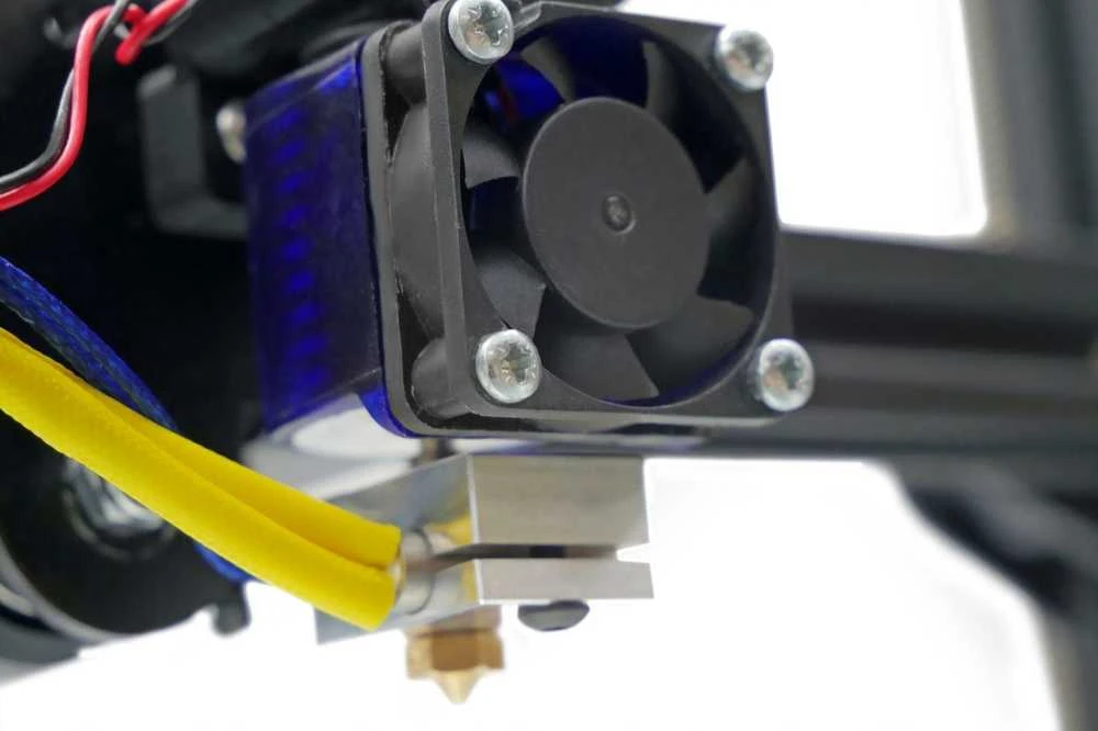 E3D V6 HotEnd su aušinimo ventiliatoriumi