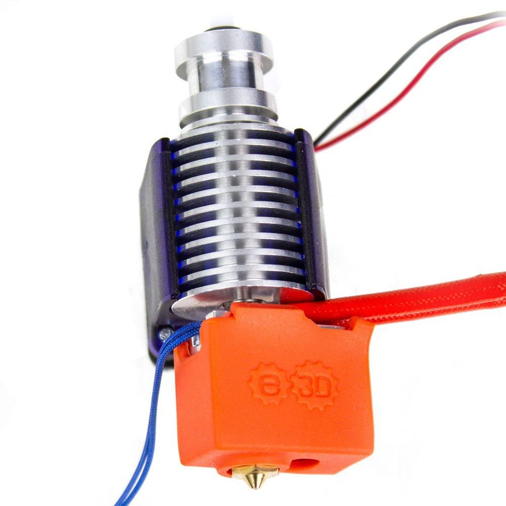 E3D Volcano HotEnd su silikonine apsauga