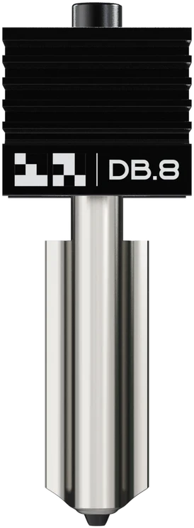 E3D x DiamondBack karštosios įvorės skirtos Bambu Lab H2S H2C H2D ir P2S 0.8mm