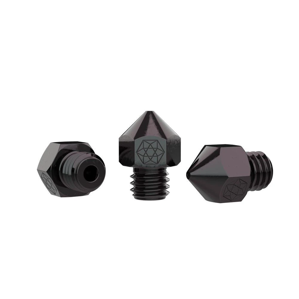 E3D Zodiac CRB MK8 antgaliai - tamsaus metalo komplektas