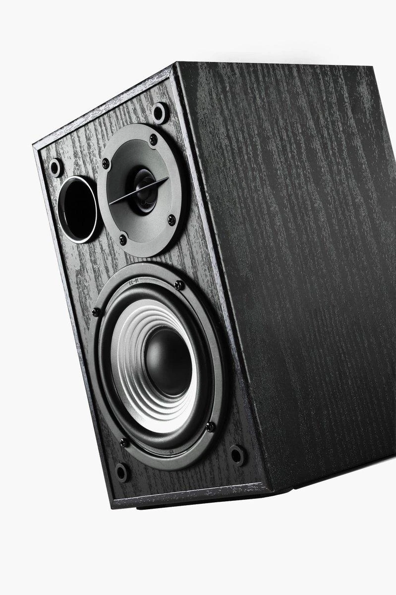 Kompiuterinės kolonėles Edifier R980T, Speaker type 2.0, 3.5mm, 24 W, Juodos spalvos