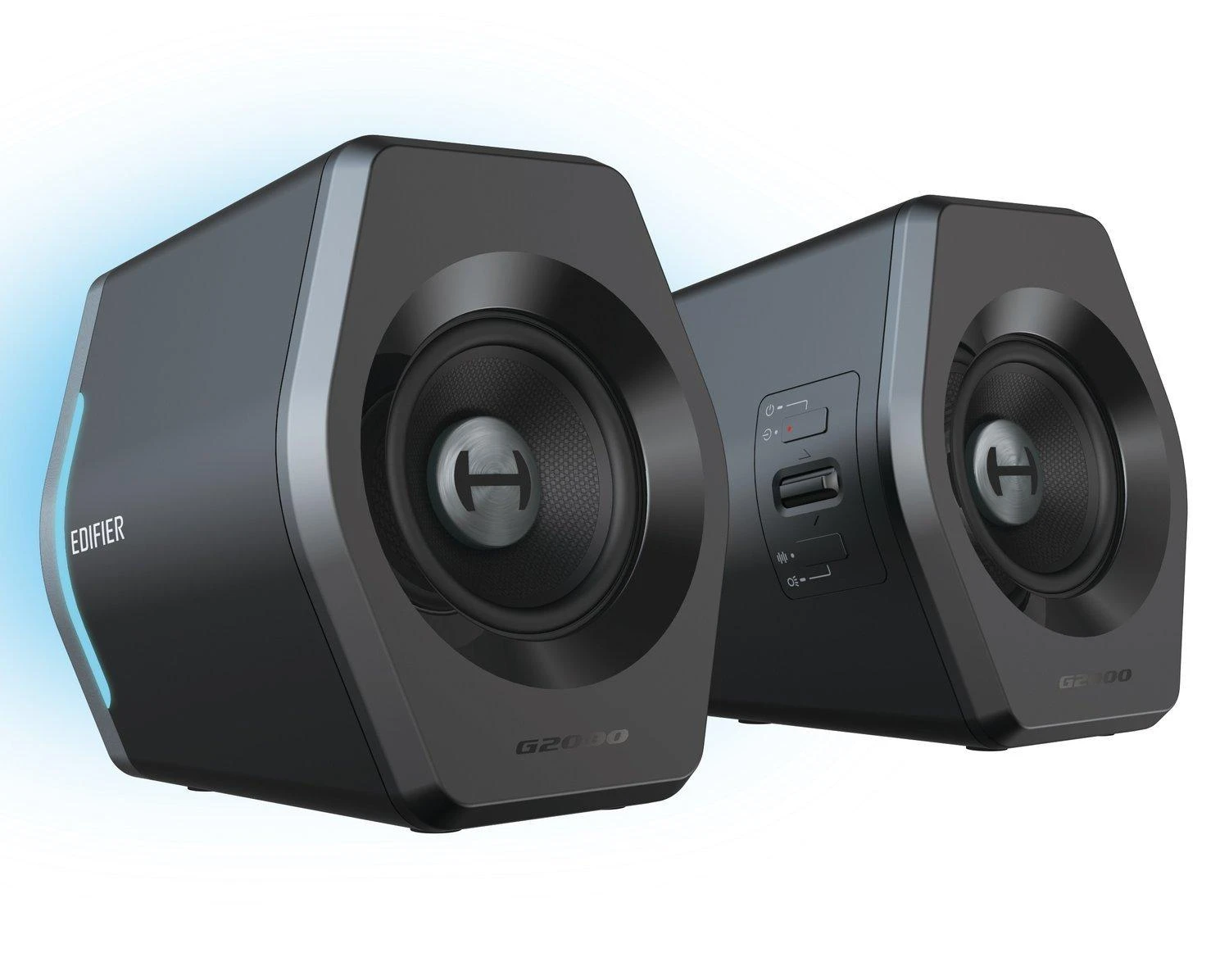 Kompiuterio kolonėlės Edifier G2000 skirtos žaidimams/Bluetooth/32W/ Juodos spalvos