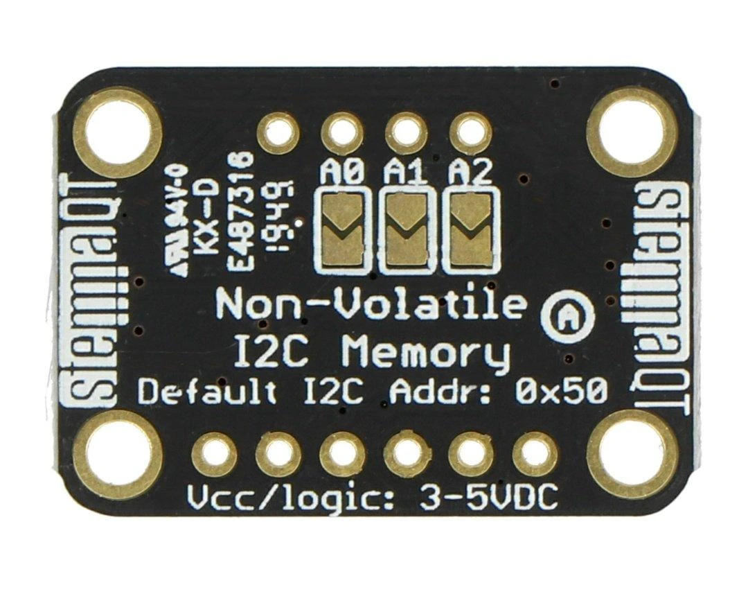 EEPROM atminties modulis - 24LC32 - 32Kbit/4KB - STEMMA QT/Qwiic - Adafruit 5146