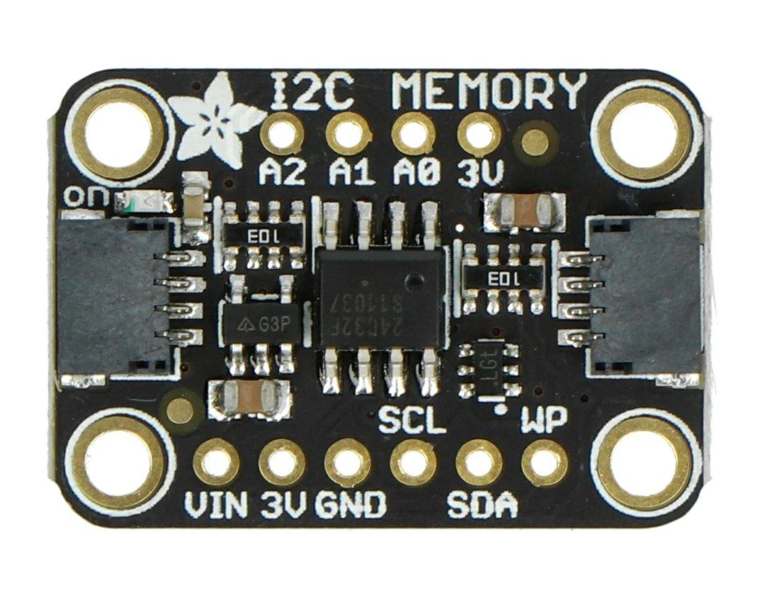24LC32 EEPROM modulis su STEMMA QT jungtimis