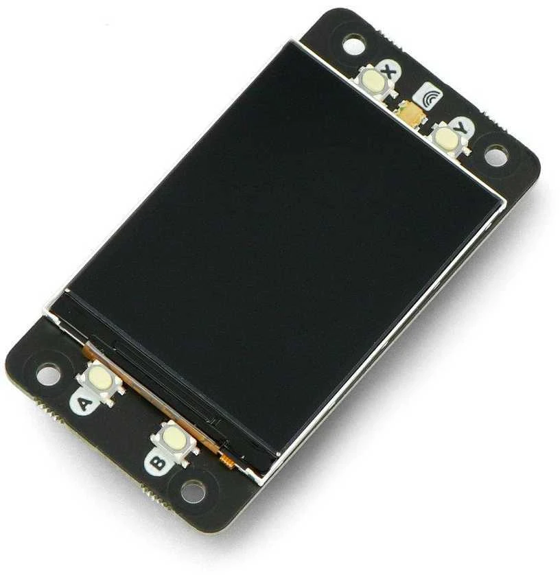 Ekranas HAT Mini - priedėlis su IPS LCD 2” 320x240px, skirtas Raspberry Pi - PiMoroni PIM589