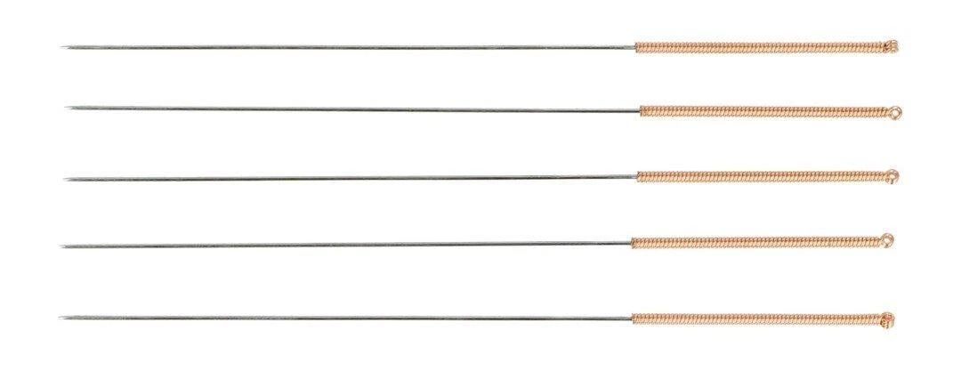 0.6mm ekstruderio valymo adatos, 5 vnt.