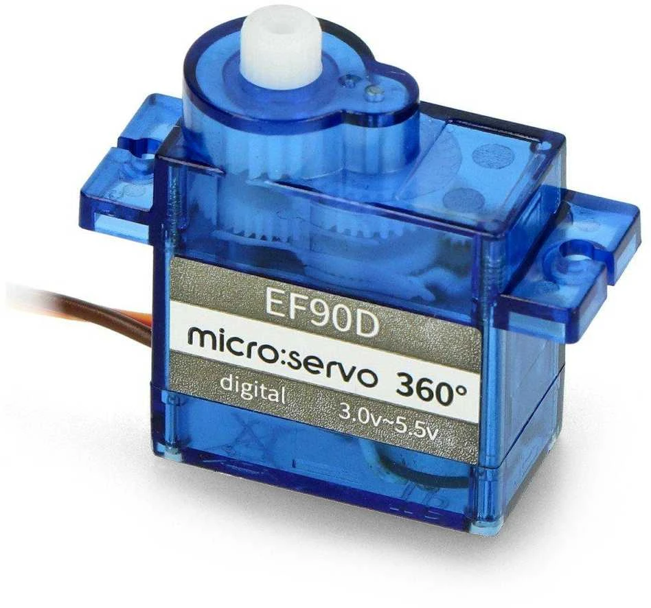 Elecfreaks Servo EF90D 360 - micro - su ratu ir padanga