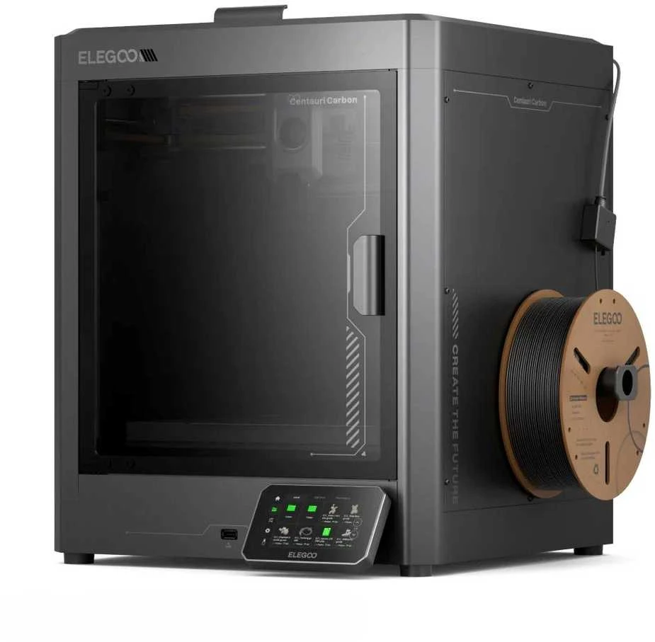 Elegoo Centauri Carbon: uždaro tipo 3D spausdintuvas