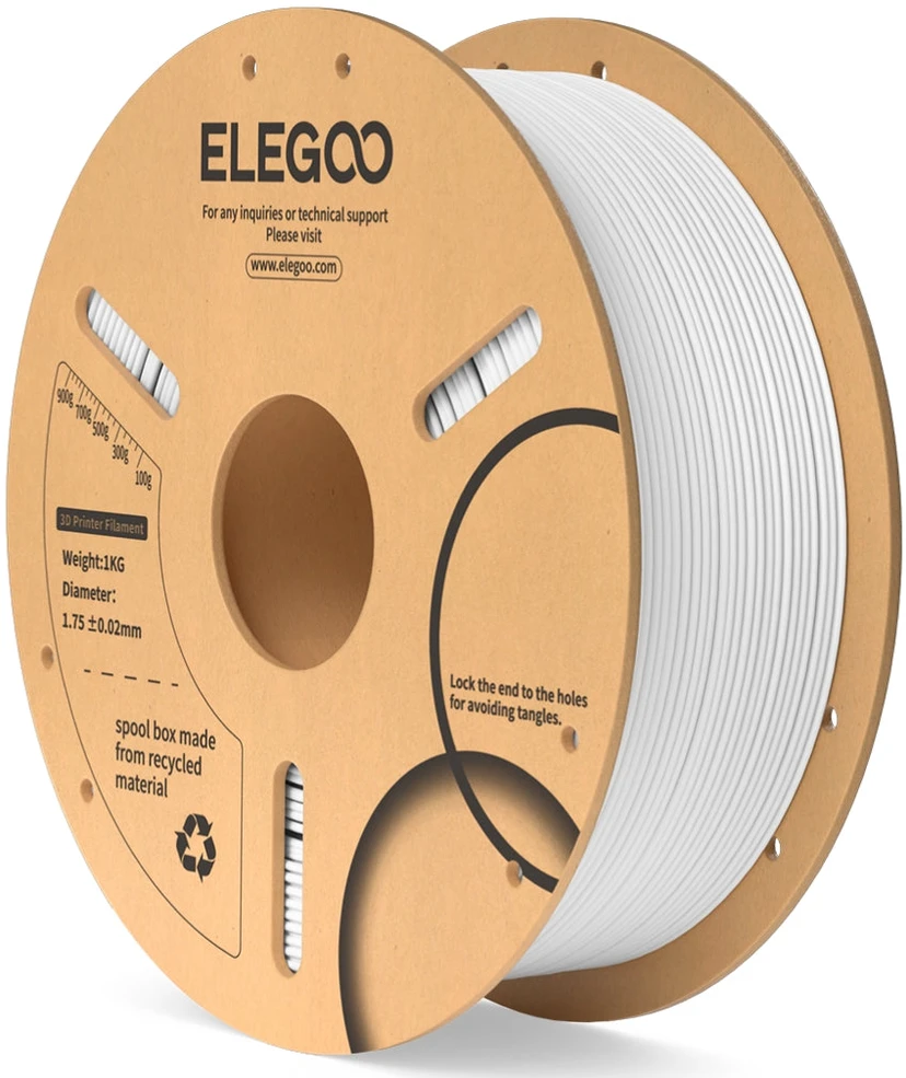 Elegoo 3D plastiko ritė su kartonine šerdimi