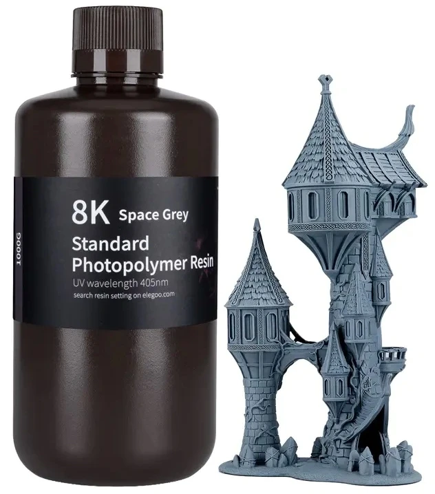 ELEGOO vandeniu plaunama 8K derva (pilka)