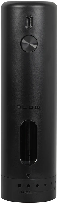 Elektrinis druskos ir pipirų malūnėlis BLOW SP-05, juodas, USB-C