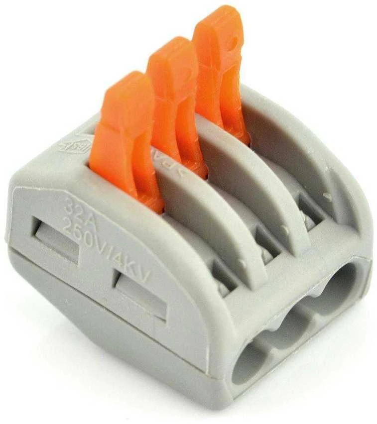 Oem Elektrinis kubas 3 kontaktų 32A/400V PCT-213 5vnt