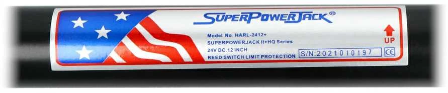 Elektrobim Elektrinis cilindras Super Power Jack 2000N 7.5mm/s 24V - eiga 30cm
