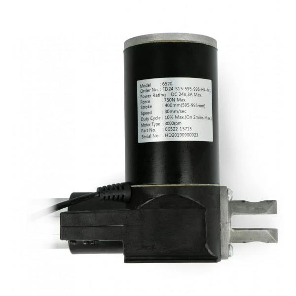 Elektrobim Linijinė pavara FDI 1500N 20mm/s 24V - cilindro eiga 30cm
