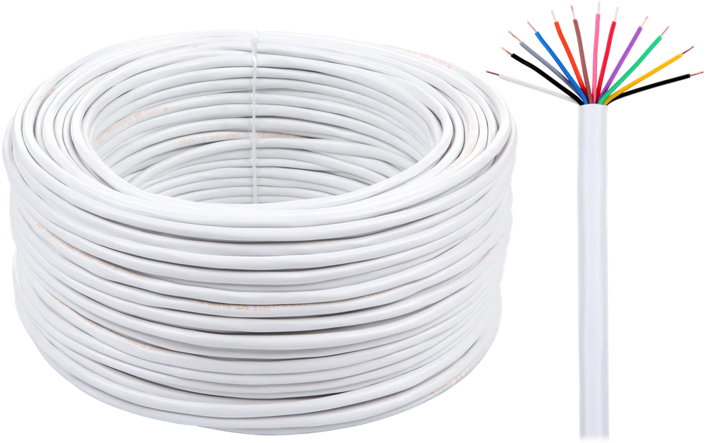 Elektrokabel YTDY 12 x 0,5 100 m telefono/signalizacijos kabelis